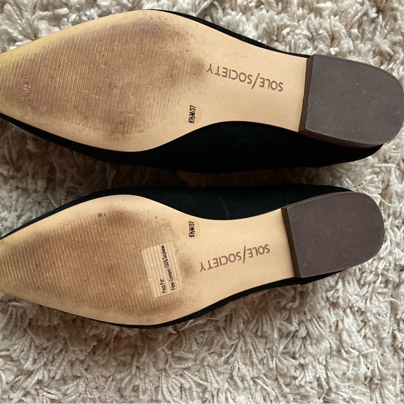 Sole Society Sherpa Trim Flats - Picture 4 of 5